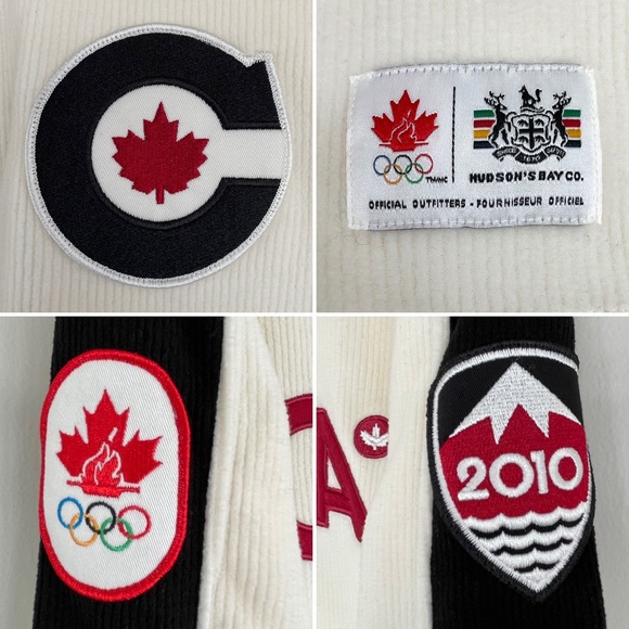 HBC Hudson’s Bay Co CANADA 2010 Winter Olympics Official Womens Fleece Jersey - Picture 13 of 13